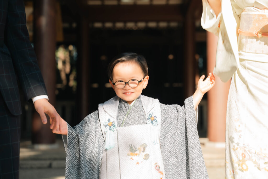 広島県福山市にて七五三の撮影を行いました